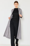 Pleated long sleeve cardigan buster - Style#C02LG