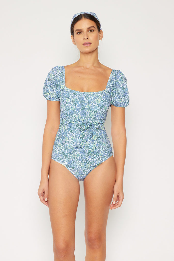 F1816-Small Flower Blue