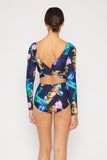 F1822-Leaf & Aloha Black