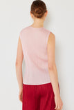 Pleated sleeveless tank top - Style#T01SL