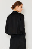 Pleated cropped button up top - Style#J03CR
