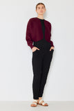 Pleated puff sleeve bolero jacket - Style#J04SR