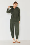 Pleated unisex plisse pants - Style#P05AD