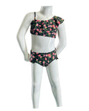 F1802-Roses Black
