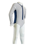 K4804-Navy White Stripe
