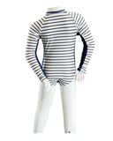 K4804-Navy White Stripe