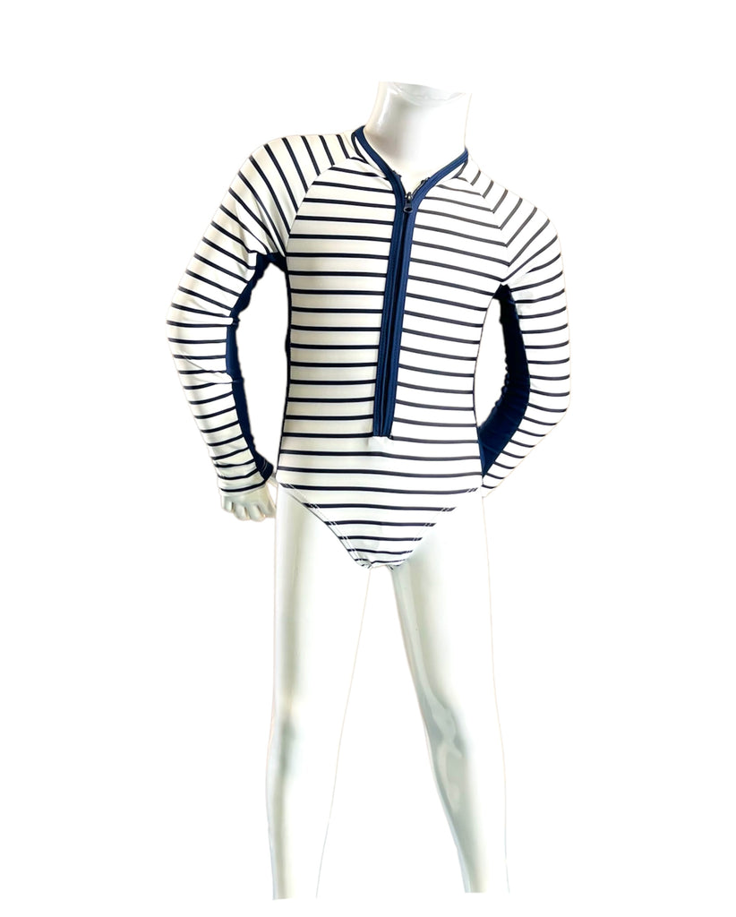 K4804-Navy White Stripe