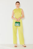 Pleated classic straight long pants - Style#P01BS