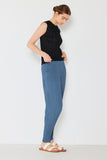 Pleated relaxed-fit slight drop crotch pants - Style#P04JG