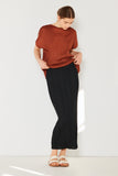 Pleated midi pencil skirt - Style#SKT01H