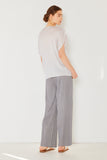 Pleated oversize dolman sleeve top - Style#T02SR
