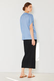 Pleated oversize dolman sleeve top - Style#T02SR