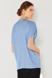 Pleated oversize dolman sleeve top - Style#T02SR