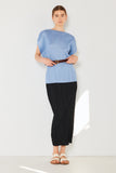 Pleated oversize dolman sleeve top - Style#T02SR