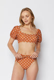 B2102-Bric/Wht Dot