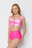 B2105-Magenta tiedye