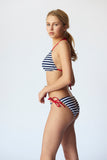 B2804 - Navy Wht Strp