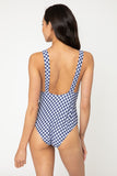 F1808-Gingham Navy