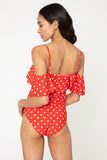 F1810-Red/Wht Dot