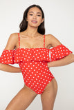 F1810-Red/Wht Dot