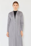 Pleated long sleeve cardigan buster - Style#C02LG