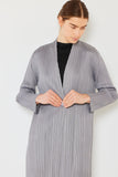Pleated long sleeve cardigan buster - Style#C02LG