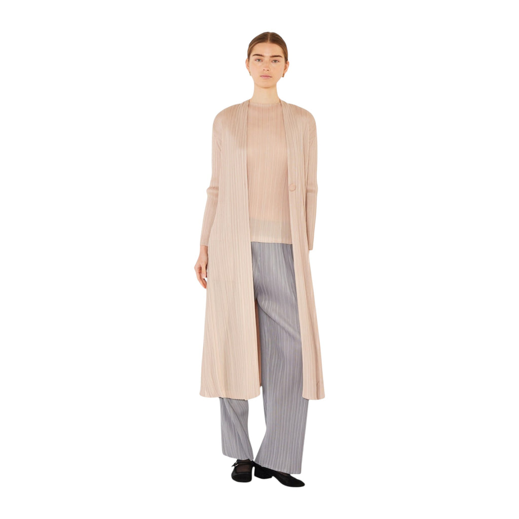 Pleated long sleeve cardigan buster - Style#C02LG