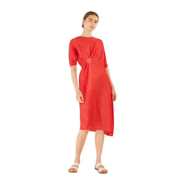marina pleated midi dress Marina 267320 Pleated Midi Length A Line Cocktail Dress The Dress Outlet