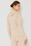 Pleated jacket w/ two-way zipper - J01HD_Beige