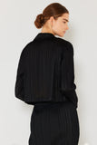 Pleated cropped button up top - Style#J03CR