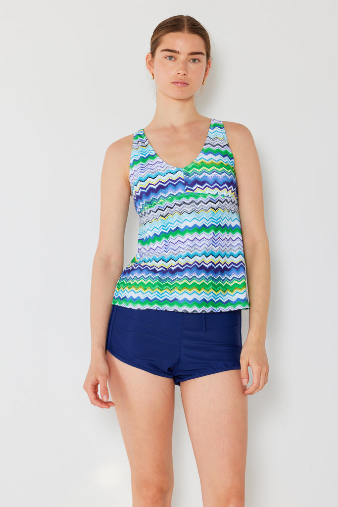 T7033 - Zigzag Blue